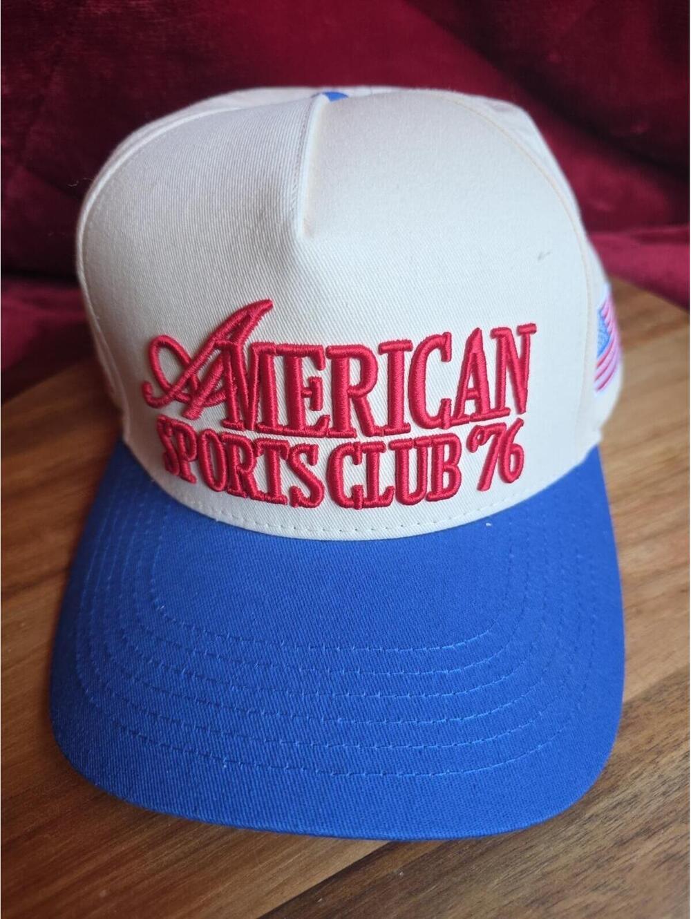 Citrusy Boutique American Sports Club 76 Hat 1976 Snapback Cap New